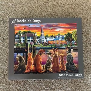 Vermont Christmas Company Dockside Dogs Puzzle